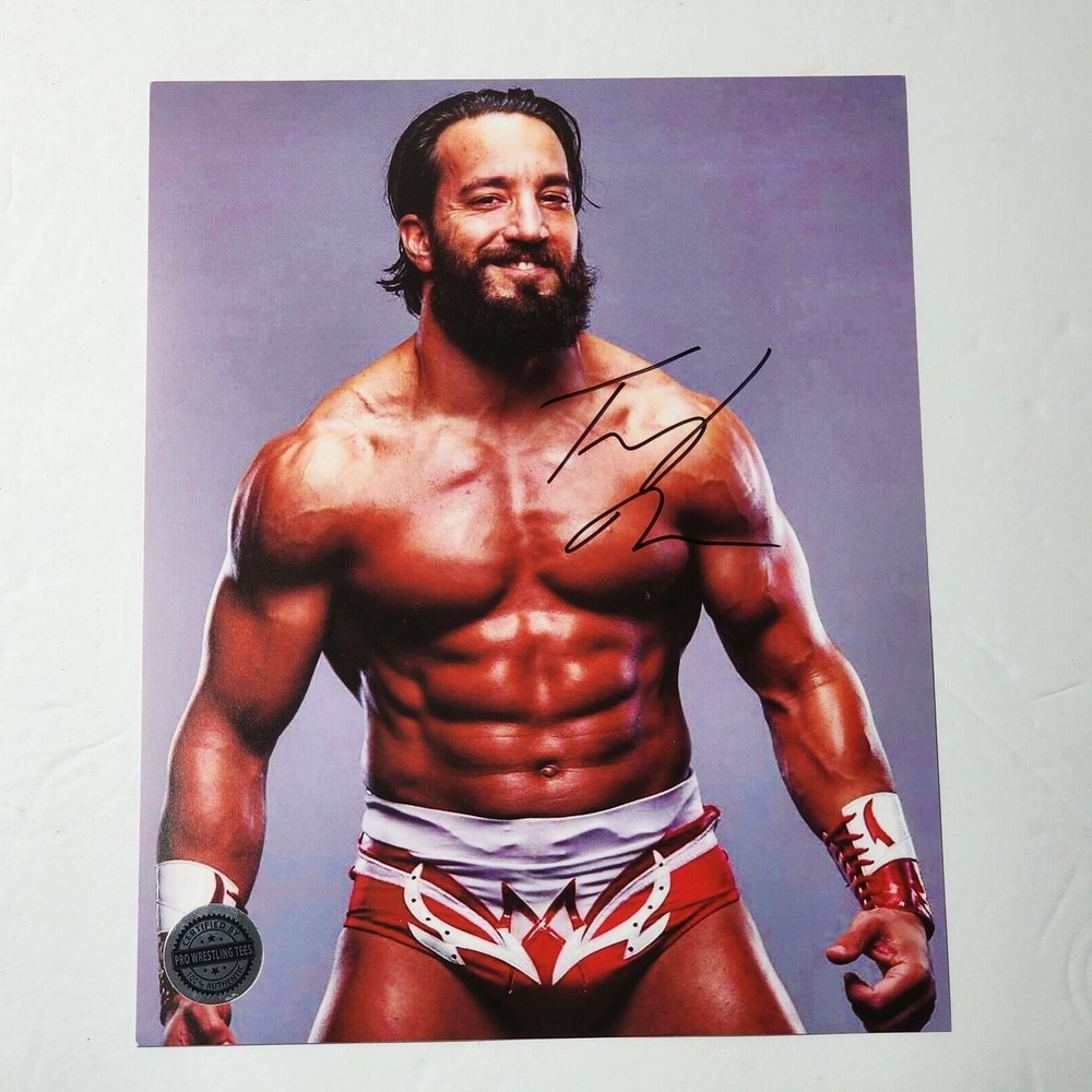 Pro Wrestling Crate Tony Nese AEW Autographed Photo Signed 8x10 New
